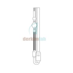 Ubbelohde Viskozimetre Kalibre Edilmemiş (ASTM) & 3 Uçlu Type No: 526 20