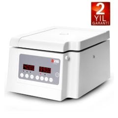 DLAB DM0408; Açılı Klinik Santrifüj 4000rpm 15ml x 8 / 10ml x 12 / Ø13x75 x 12 / Ø13x100 x 12  Kapasiteli Rotor ile Birlikte Set