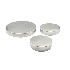 Paslanmaz Çelik Petri Kabı 80mm - Petri Kutusu Kapaklı