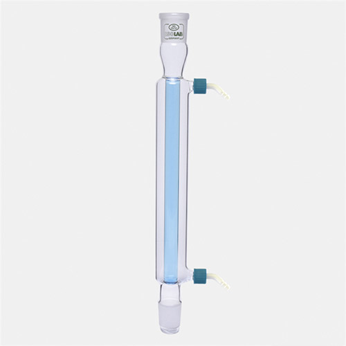 Isolab Soğutucu, Liebig, 400 mm, Dişi Şilif : NS 29/32, Erkek Şilif : NS 29/32, P.P Yan Kol