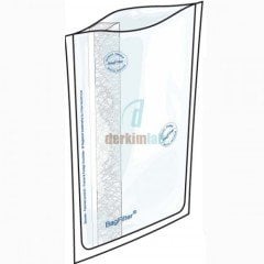Stomacher Poşeti, Dikey ( Yarı ) Filtreli,  Bag Filter P 400, Steril, 25'Li Paketlerde, 190 X 300 mm (25X20 Ad./Pk)