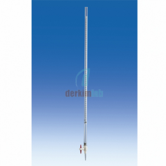 Büret Plastik, Düz, Taksimatlı (Pvc/Pmp/Fep)  25 ml