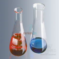 Erlenmayer, Cam, Dudaklı,  Geniş Boyunlu, 100 ml