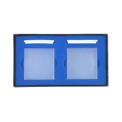 Cam Spektrofotometre Küveti -  40mm Işık Yolu Makro 14 ml - 2 Adet