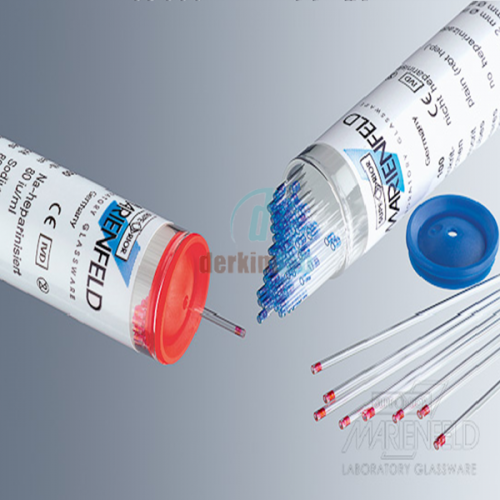 Hematokrit Tüpü, Cam, Heparinli, 75 µl (Ce) (100 Ad./Kt)