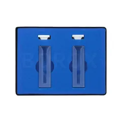 Floresan Kuvars Spektrofotometre Küveti - Semi Mikro 1,4 ml  10 mm Işık Yolu- 2 Adet