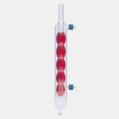 Isolab Soğutucu, Allihn, Soxhlet için 100/250 ml- Erkek Şilif :NS 45/40, P.P Yan Kol