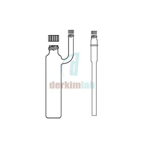 İmpinger Hacim 500 ml, GL 45 ve GL 25 vidalı