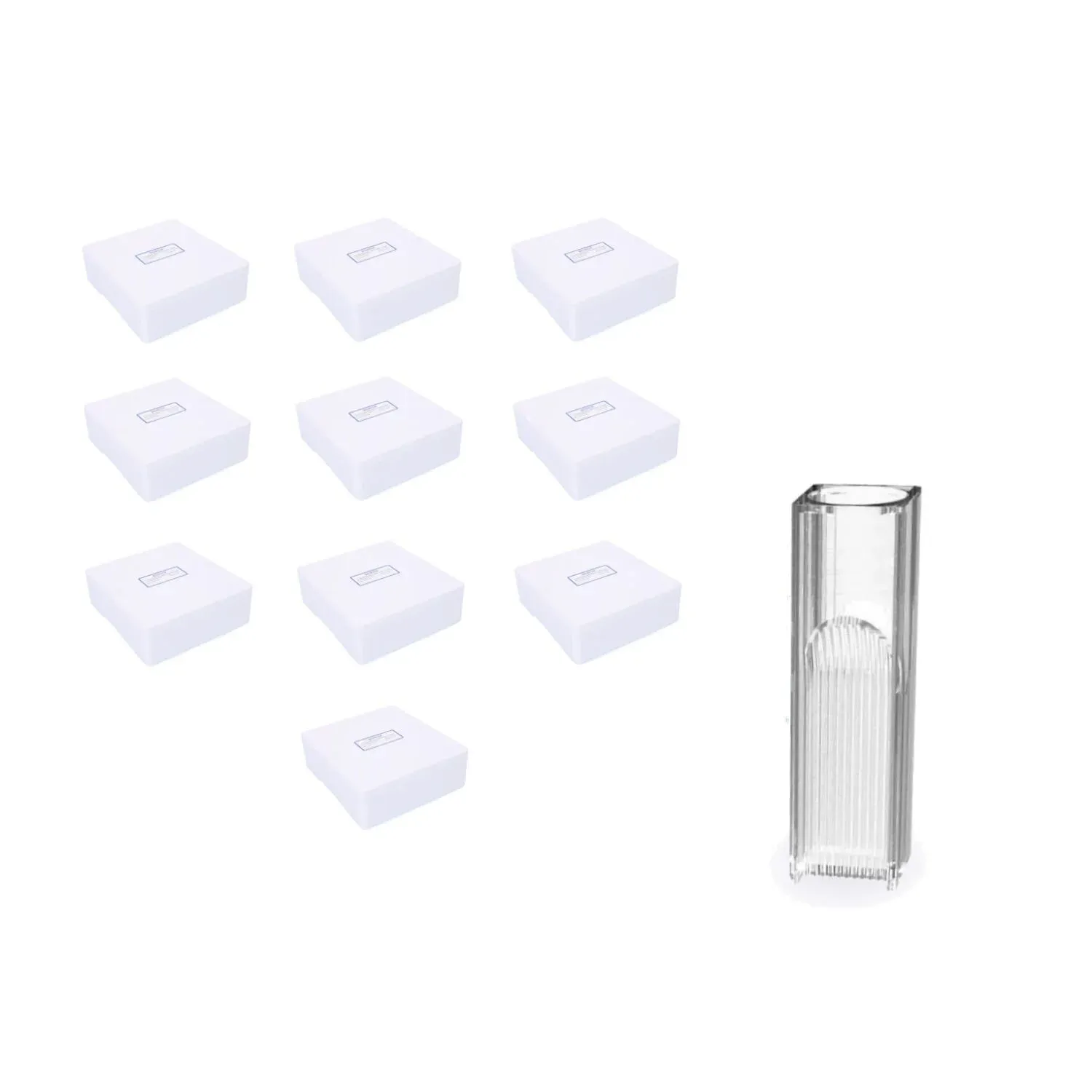 Plastik Spektrofotometre Küveti 1.5 ml - 100Ad