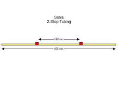 2-stop Solva Red-Red Pump Tubing