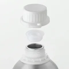 RIGU-31 Alüminyum Şişe 100 ml - Tıpalı ve Kapaklı Şişe Metal  240Ad Çok AL & Az Öde