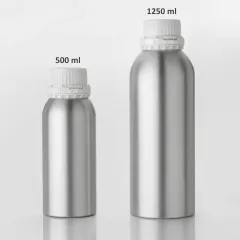 RIGU-31 Alüminyum Şişe 500 ml - Tıpalı ve Kapaklı Şişe Metal