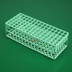 Tüp Sporu, Kare Delikli, Plastik, 13 mm, 90 Delikli, Yeşil, 1 Ad.