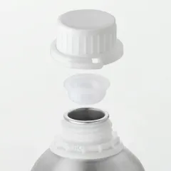 RIGU-31 Alüminyum Şişe 1250 ml - Tıpalı ve Kapaklı Şişe Metal