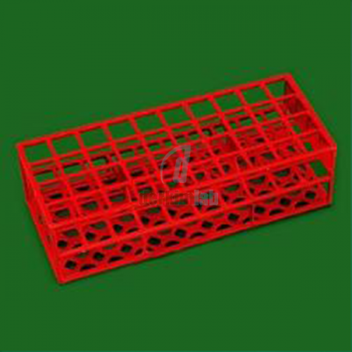 Tüp Sporu, Ekonomik, Kare Delikli, Plastik Ps, 17 mm, 60 Delikli, Kırmızı, 1 Ad.