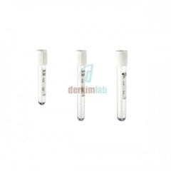 Vakumlu Katkısız Boş Tüp, 6 ml, 13 X 75 mm, Beyaz (1000 Ad./Pk)