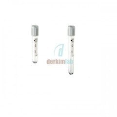 Vakumlu Glukoz Tüpü, 4 ml, 13X75 mm, Gri, Kf+Na2 Edta (1000 Ad./Pk)
