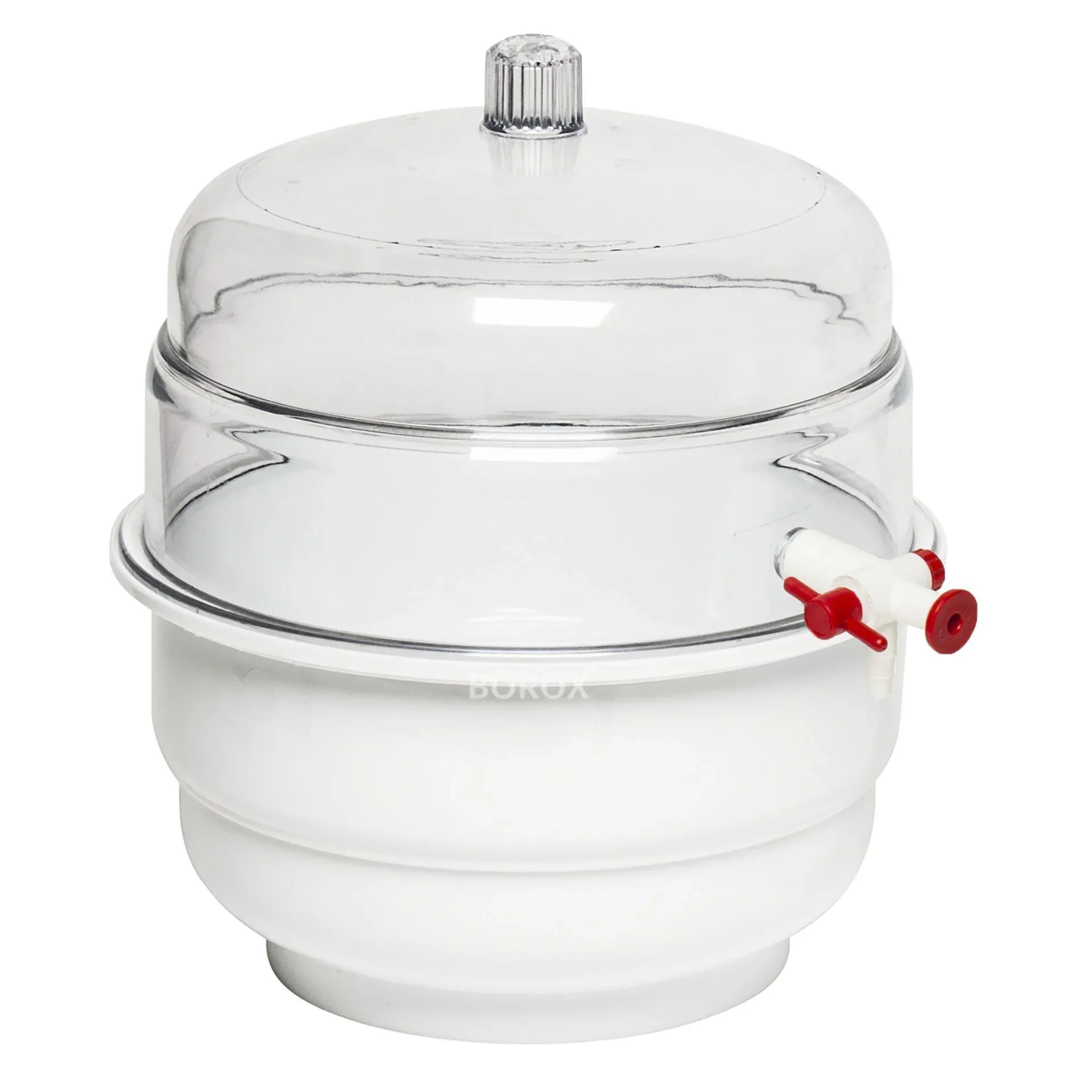 Plastik Vakumlu Desikatör 300mm - Desikatör Kapağı Disk Dahil -20 °C – +135 °C