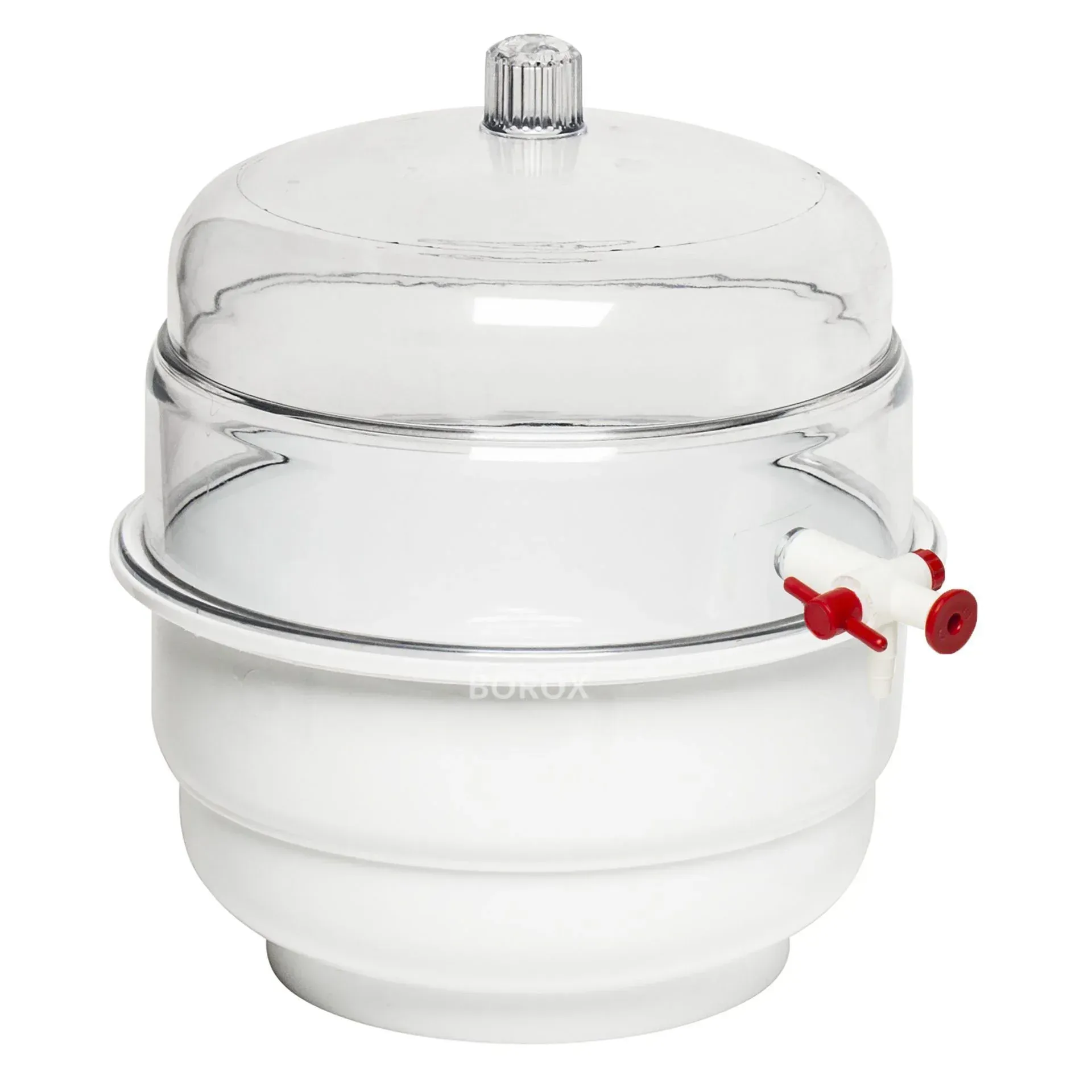 Plastik Vakumlu Desikatör 250mm- Desikatör Kapağı Disk Dahil -20 °C – +135 °C