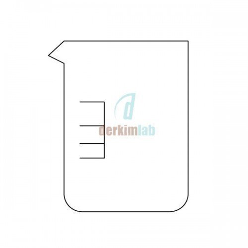 Beher, Kısa form 50 ml Hacim