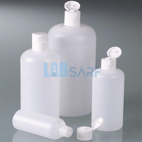 Round bottle w/ snap closure, HDPE, 1000 ml