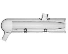 Scott Spray Chamber, Pyrex, Angled Top