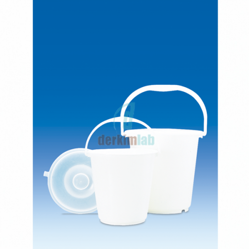 Kova(Pe-Hd) Şeffaf-Beyaz Skalalı 5 litre