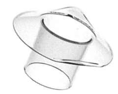 Quartz Torch Bonnet, Flat Edge
