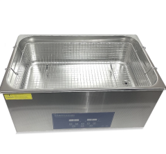 Ultrasonik Temizleyici Banyo - Yıkama Cihazı Sepetli 22L, 20°C -80°C