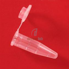 Eppendorf Tüpü 1,5 ml, Kapaklı, Kırmızı, 500 Ad.