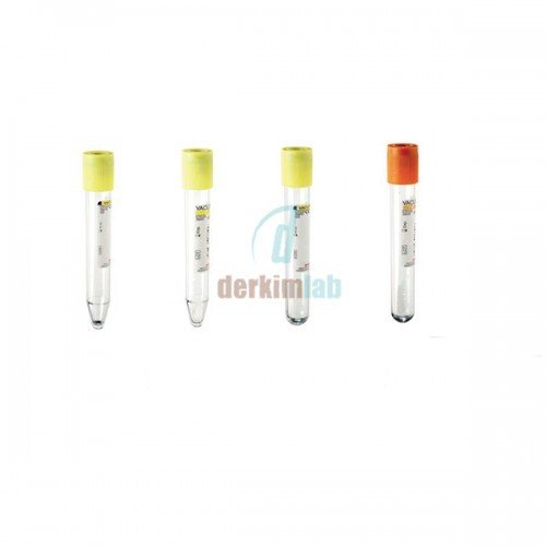 Vakumlu İdrar Tüpü, Yuvarlak Tabanlı, 10 ml(1000 Ad./Pk)
