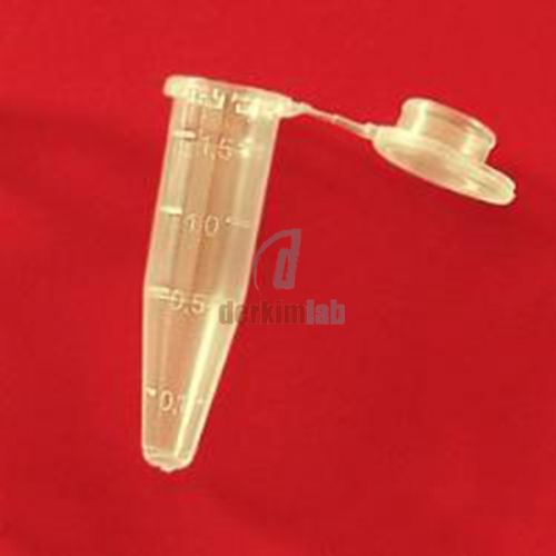 Eppendorf Tüpü 1,5 ml, Kapaklı, Sarı, 500 Ad.