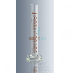 Mezür, Cam, B Sınıfı, Uzun Form, Amber Renk Taksimatlı, 10 ml