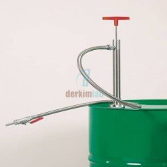BURKLE Boşaltma Hortumu 1,2 m Paslanmaz Çelik /PTFE Stopcoc ile 5601-0090