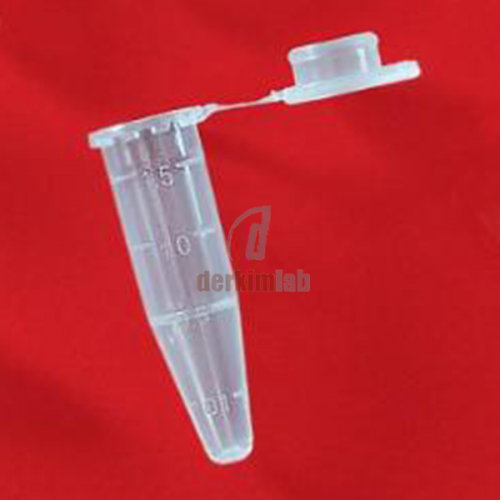 Eppendorf Tüpü 1,5 ml, Kapaklı, Mavi, 500 Ad.