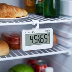 Loyka BT-3500 Dijital Sıcaklık ve Nem Ölçer – Buzdolabı Termometresi  -10°C . . . +50°C