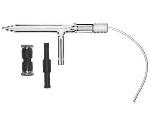 Concentric Nebulizer C-Type, Microflow, 1.0 lpm Ar, 0.4mL/min, 30psi, QDAC