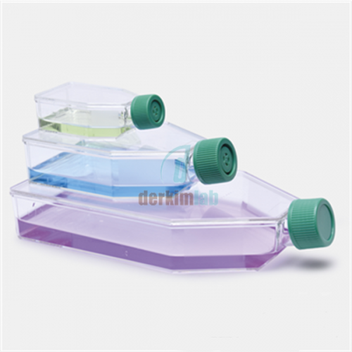 Şişe, Hücre Kültürü, Geçirgen Kapaklı- 75 Cm2, 25 ml 100 adet / koli