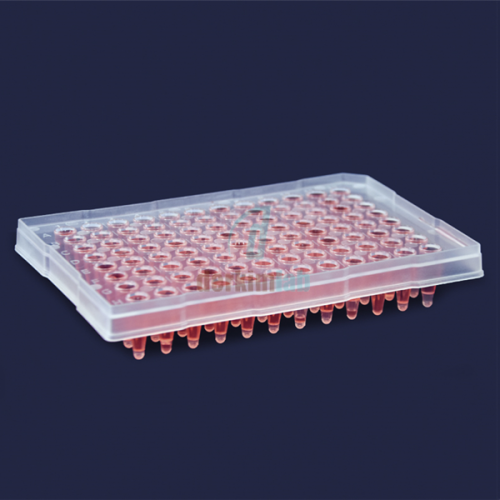 Pcr Plağı, 96 Kuyulu, 0,2 ml- Steril, Yarım Etekli 10 Adet / Paket