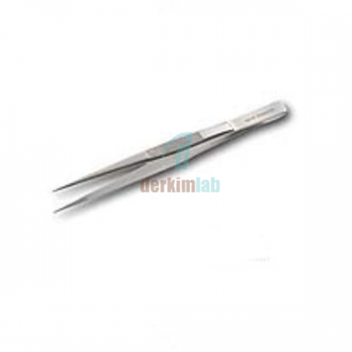 Penset, Anatomik, Sivri Uçlu, 13 Cm, Paslanmaz Çelik, Cerrahi Amaçlı Değil (10 Ad./Pk)