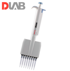 DLAB TopPette Ayarlanabilir Sekiz Kanallı Otomatik Pipet 50-300 μL