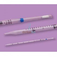 Serolojik Pipet, Plastik, Tek Kullanımlık, Pyrogen Free, 5 ml Tek Tek Poşette, 250 Ad.