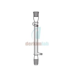 Düz (Liebig) soğutucu, Çift Şilifli NS : 29/32 , Ceket Boyu 400 mm