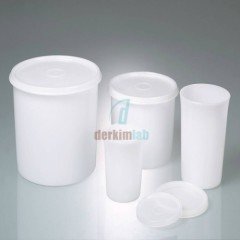All-purpose box round, PE, 250ml, stackable, w/cap