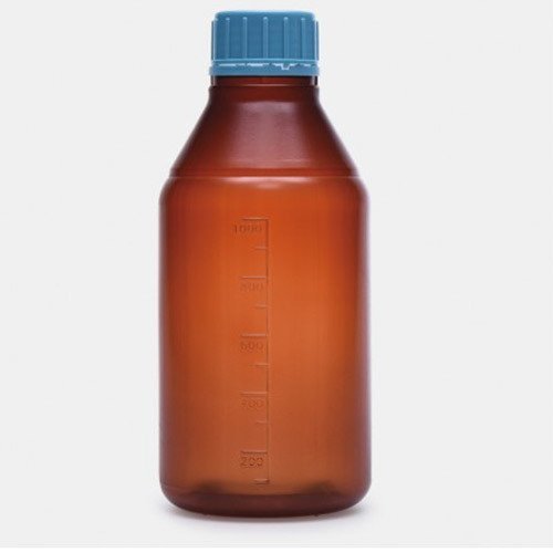 Şişe, Iso, Vida Kapaklı, Orta Boyun, P.P, Amber, 250Ml