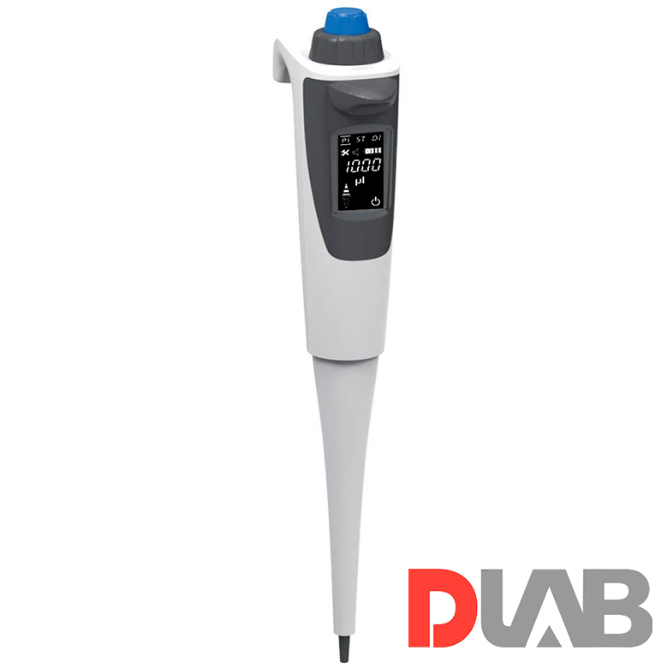 DLAB dPette⁺ Çok İşlevli Elektronik Otomatik Pipet (5-50 µL)