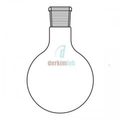 Distilasyon fraksiyonları toplama başlığı, Yedek parçaları (Balon,Tek şilifli,Dibi Yuvarlak) 250 ml Hacim, NS : 14.5/23