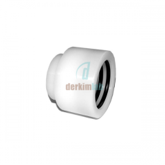 PTFE End Cap adapter, 35mm, Agilent