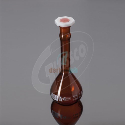 Balon Joje - Amber - A Kalite -  Grup Sertifikalı - PP Kapaklı - NS 14/23 - 250 ml