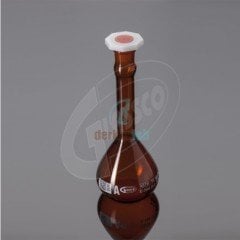 Balon Joje - Amber - A Kalite -  Grup Sertifikalı - PP Kapaklı - NS 24/29 - 1000 ml